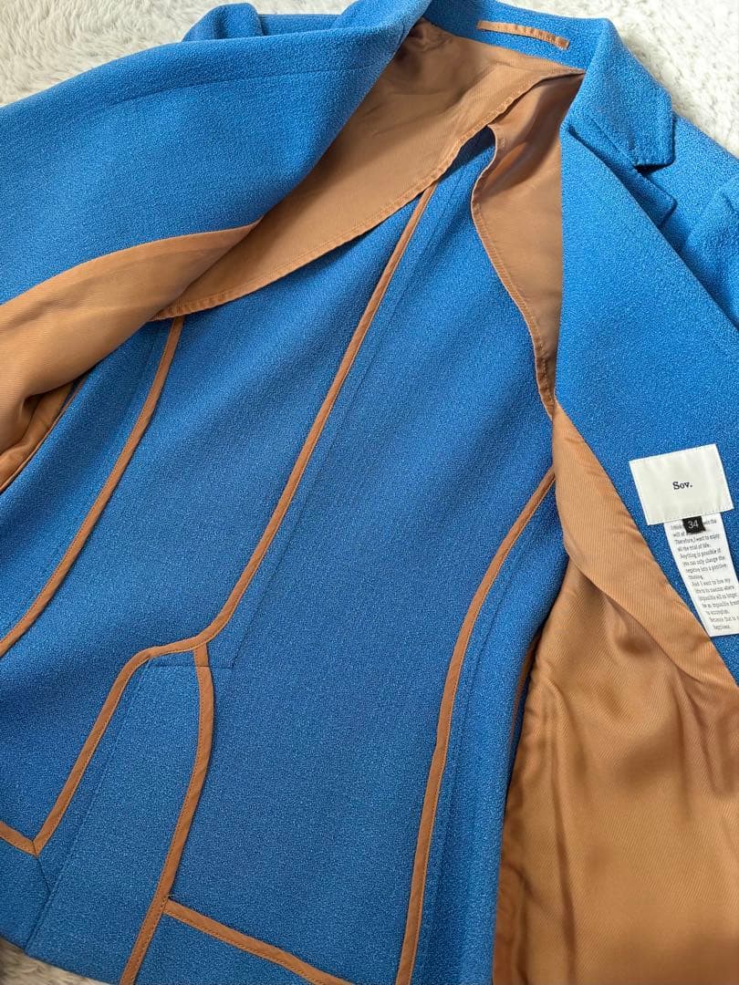 Sov. 金ボタン テーラードジャケット