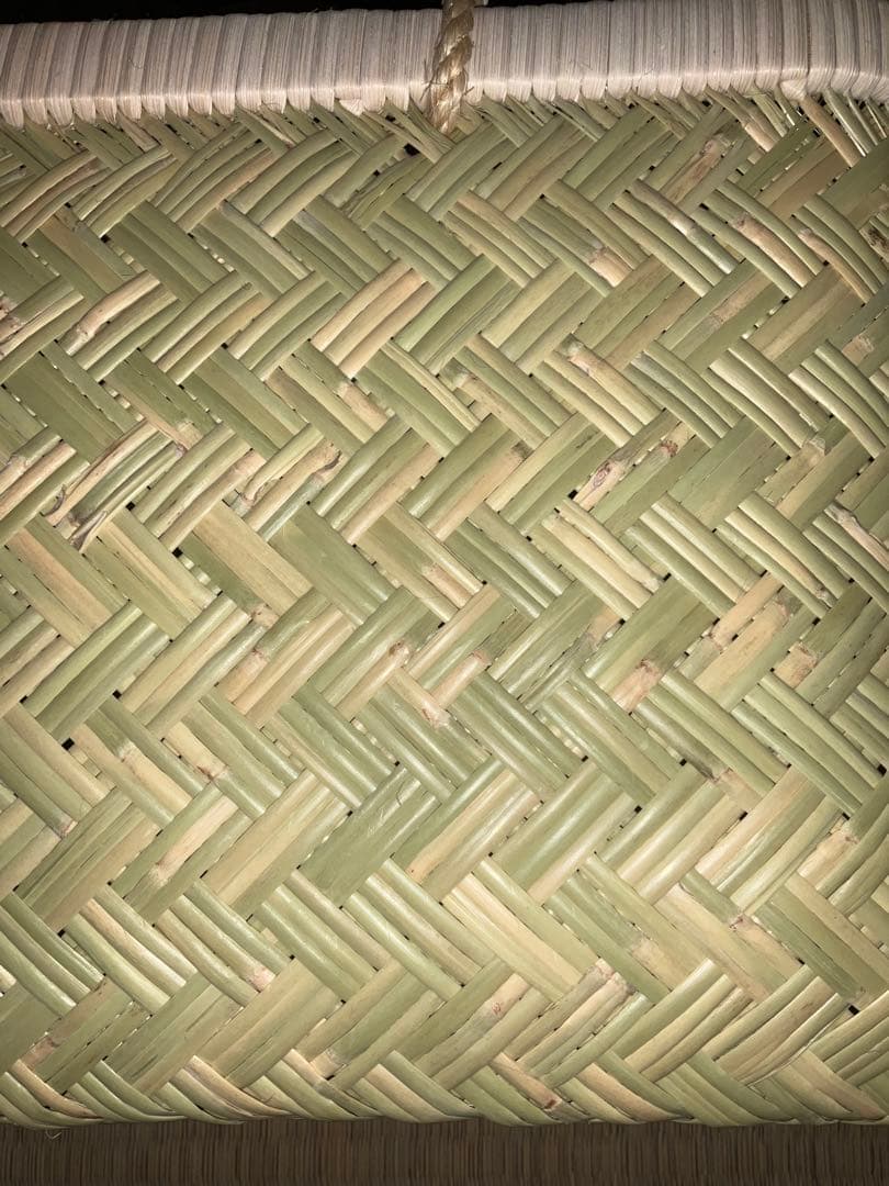 鳥越竹細工　市場かご　エコバッグ　ミニサイズ　一尺　新品