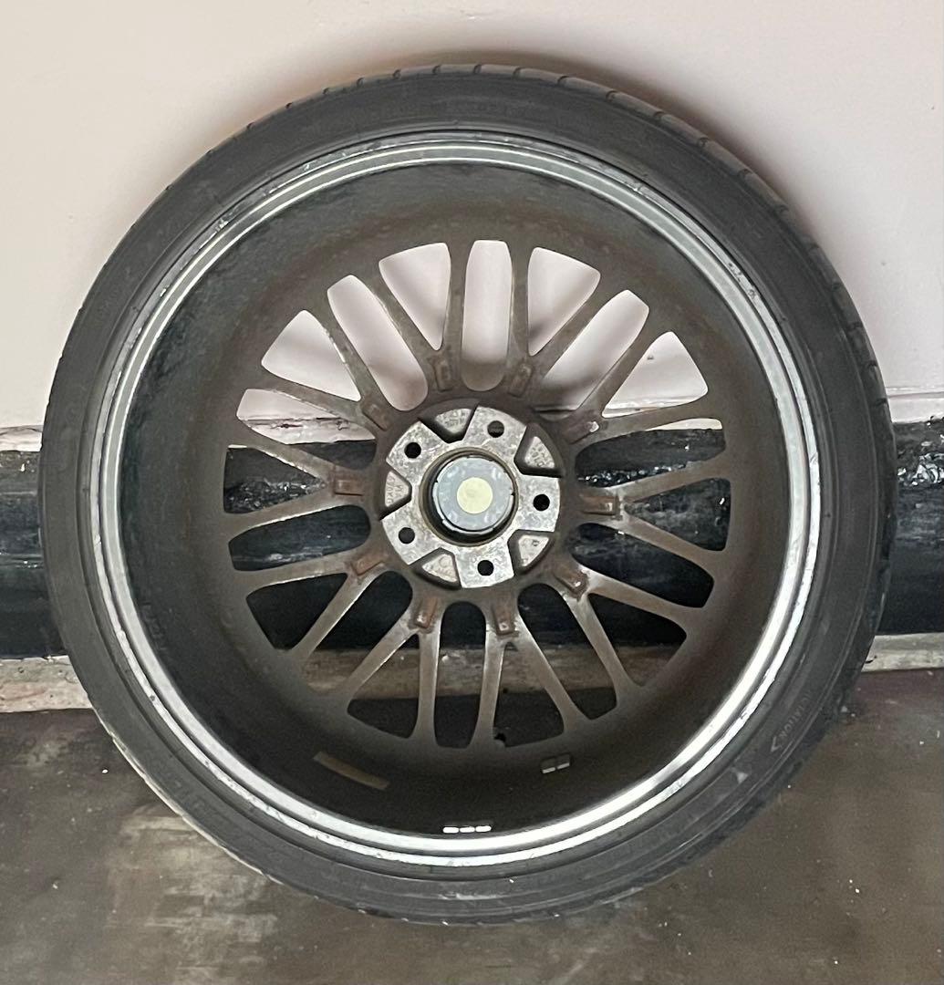 【送料込み】レアマイスター ブルネッロ 19インチ 8J+50 114.3 4本