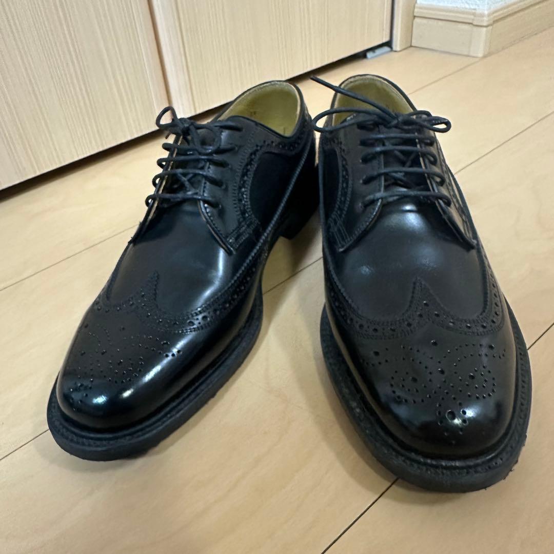 REGAL レザーウィングチップドレスシューズ 271/2EE(27.5cm)