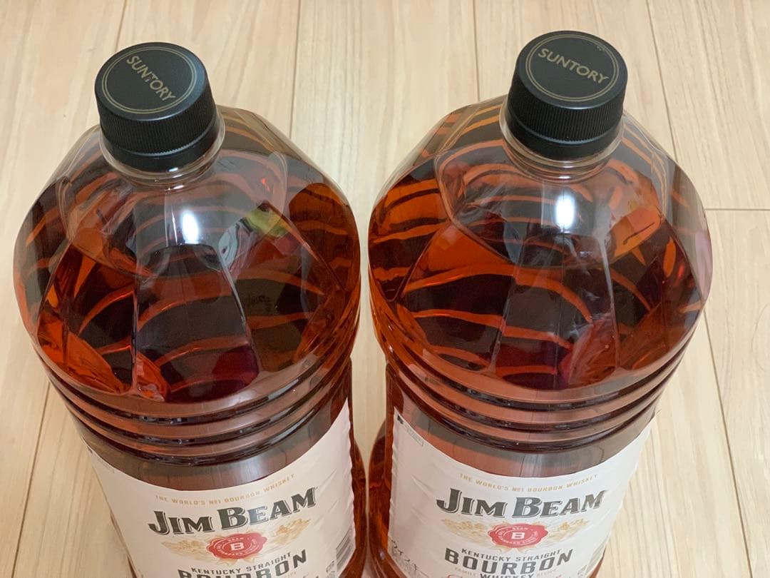 新品未開封 ジムビーム ウィスキー 4L 2本