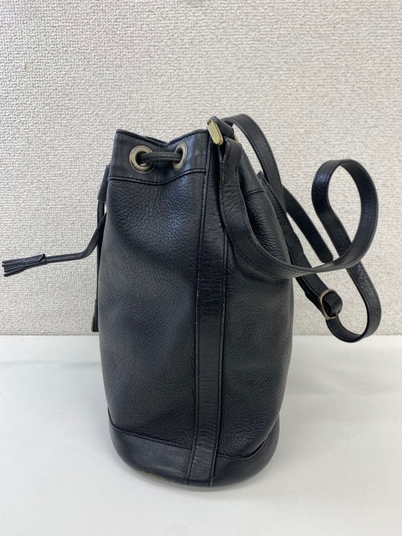 BURBERRY バーバリー 巾着バッグ ショルダーバッグ ブラック 箱付き