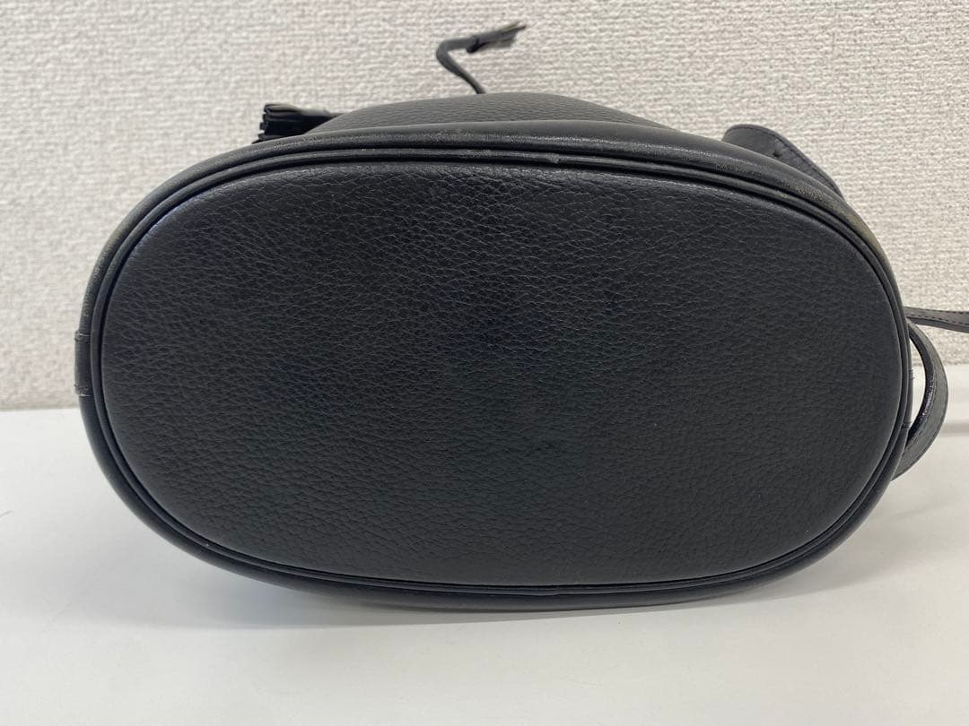 BURBERRY バーバリー 巾着バッグ ショルダーバッグ ブラック 箱付き