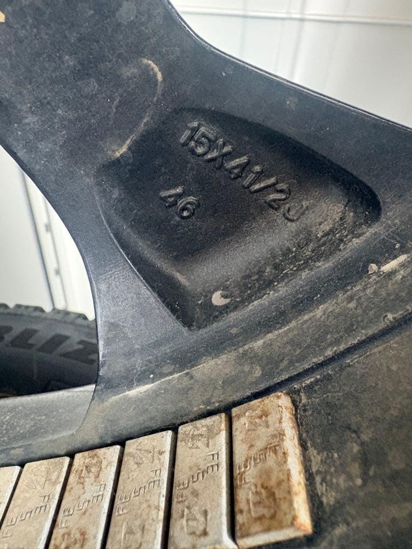 ブリヂストンVRX2 タイヤ・ホイールセット 165/55R15 2023年製