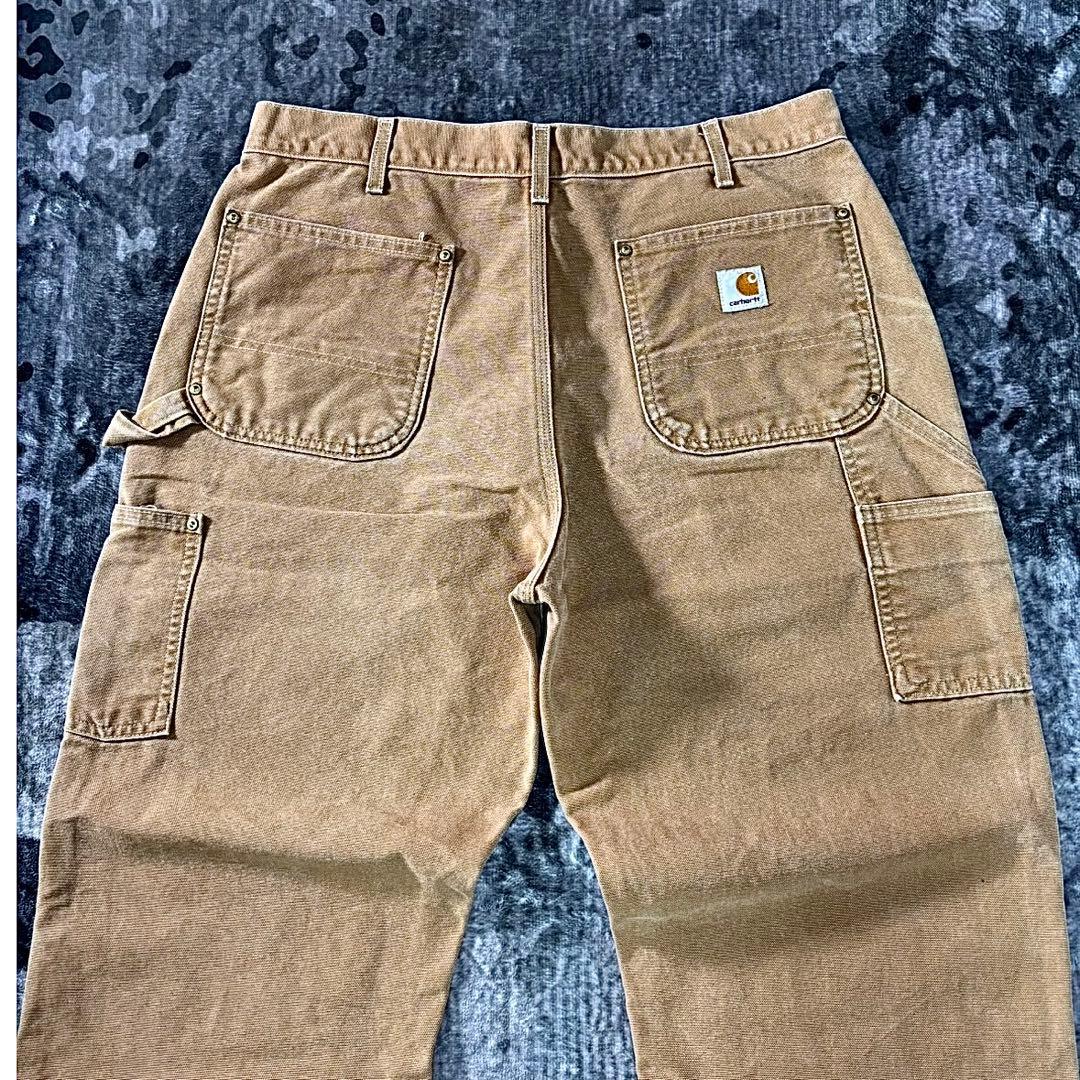 USA製 36×32 Carhartt 金ボタン YKKチャック 人気カラー