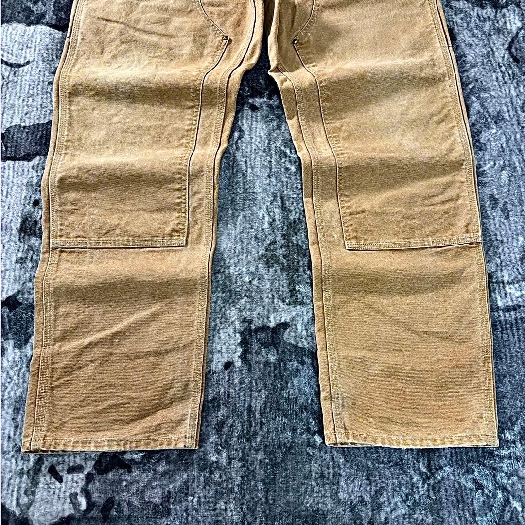 USA製 36×32 Carhartt 金ボタン YKKチャック 人気カラー