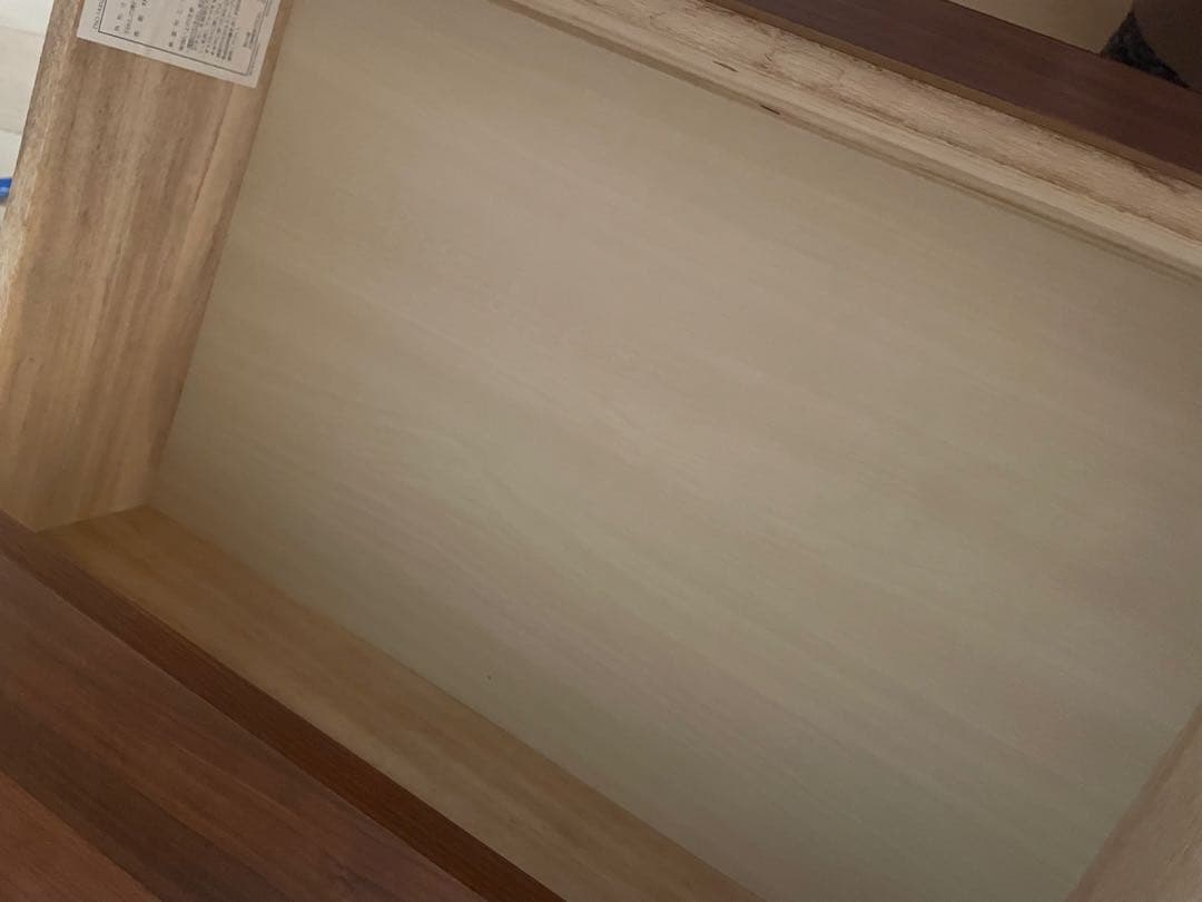 【廃盤】無印良品　チェスト　ウォールナット