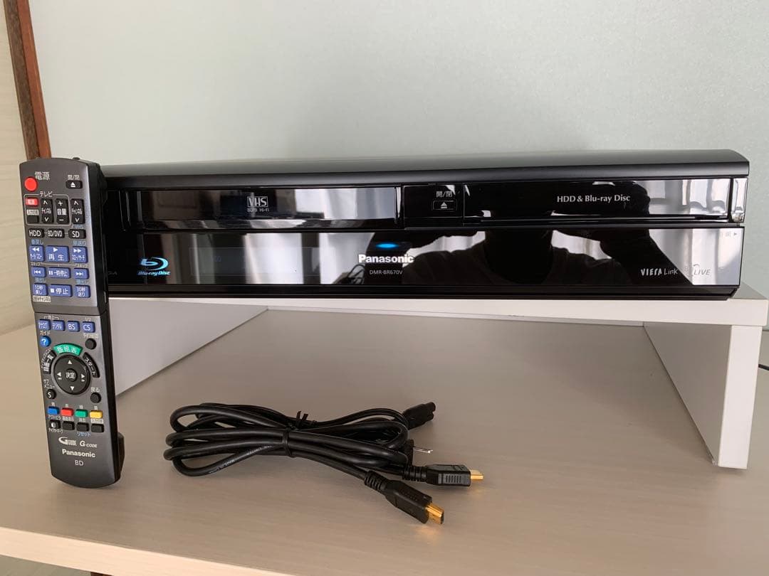 Panasonic Blu-ray HDD VHS 一体型 DMR-BR670V