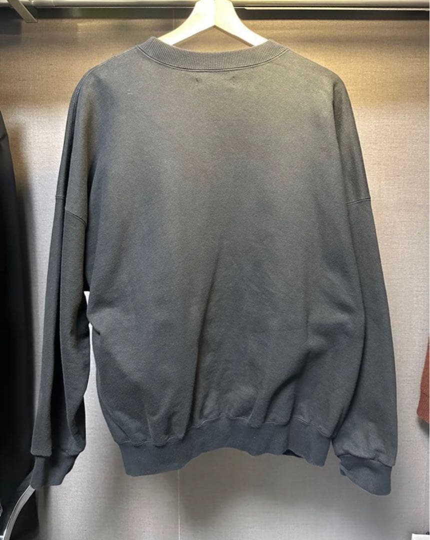 ttt_msw ブラック ロゴ スウェット　Mサイズ