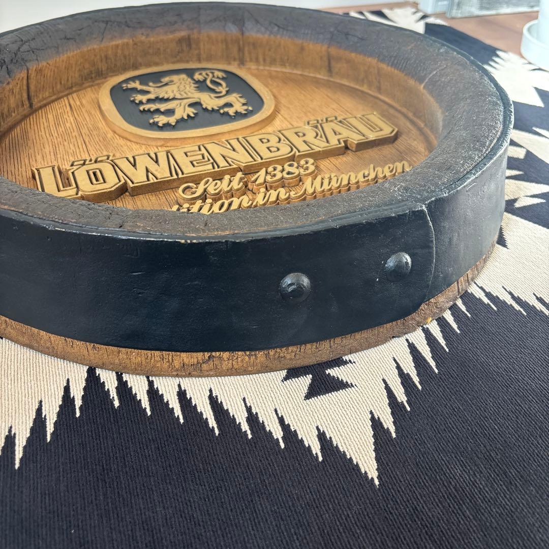 LÖWENBRÄU　レーベンブロイ　ヴィンテージ看板 アンティーク　インテリア