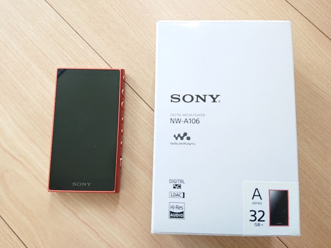 SONY ウォークマン NW-A106 32GB オレンジ