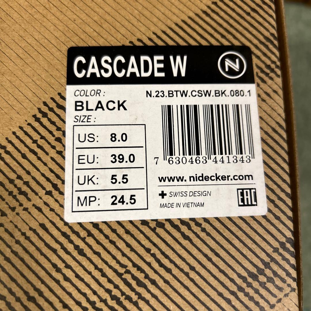 スノーボード NIDECKER CASCADE W BLACK 24.5