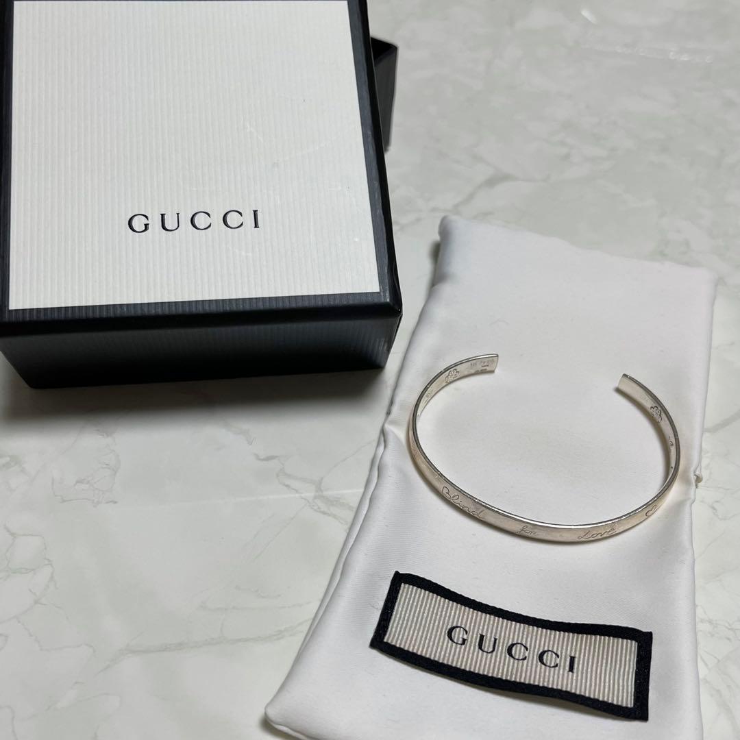 GUCCI グッチ Blind for Love バングル ブレスレット