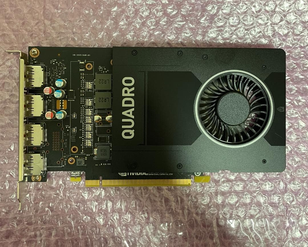 Quadro P2200 5GB 動作確認済み 1215