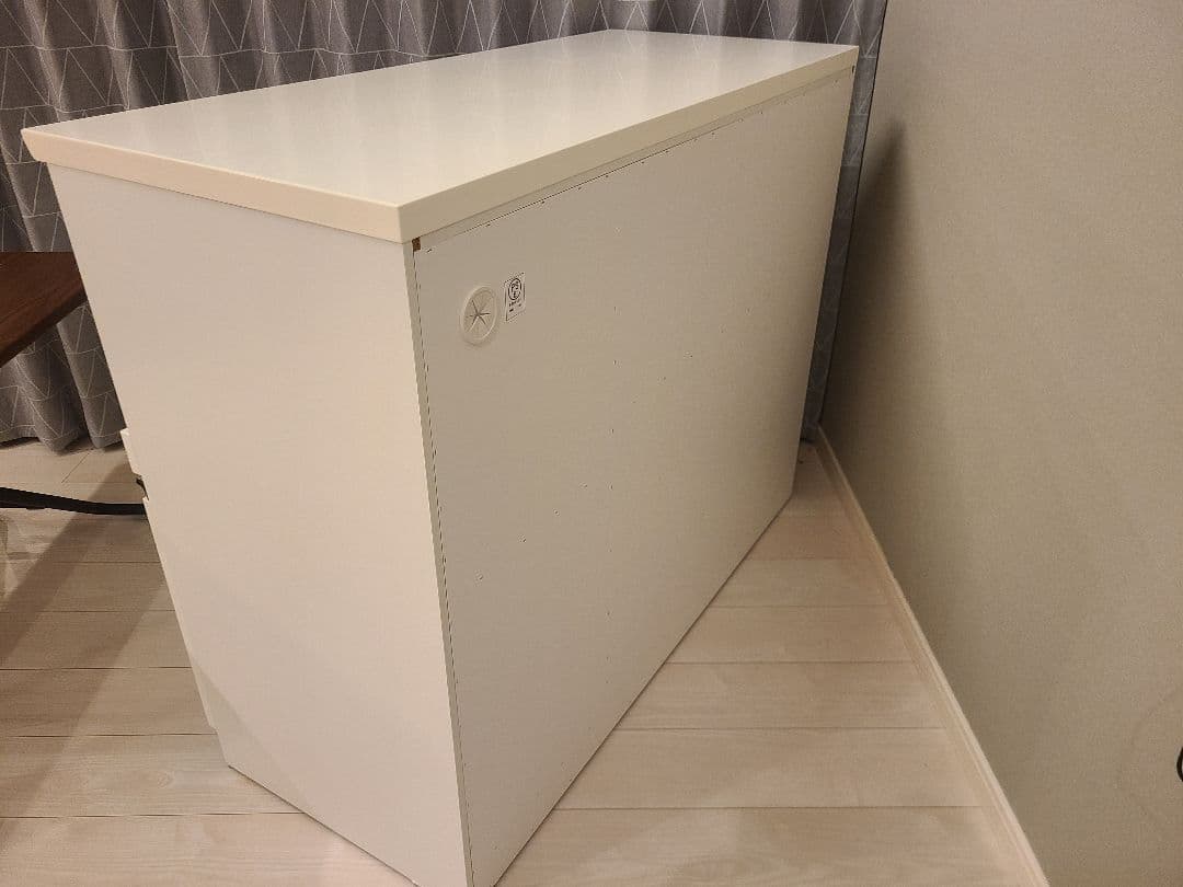 【送料無料】ニトリ キッチンカウンター レジューム 120-2SH-R WH