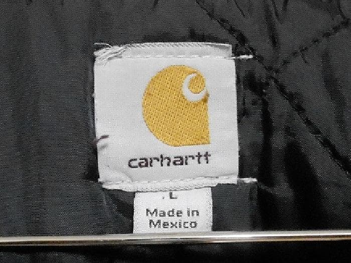 Carhartt カーハート 中綿入り ダック ベスト チョコレートブラウン