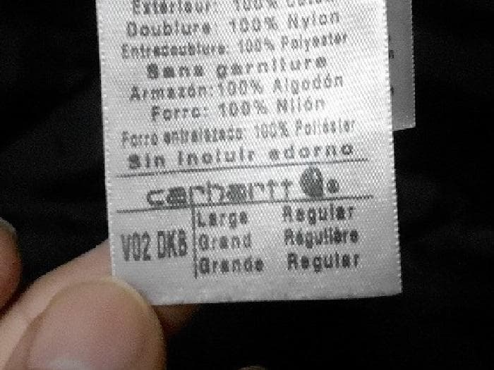 Carhartt カーハート 中綿入り ダック ベスト チョコレートブラウン