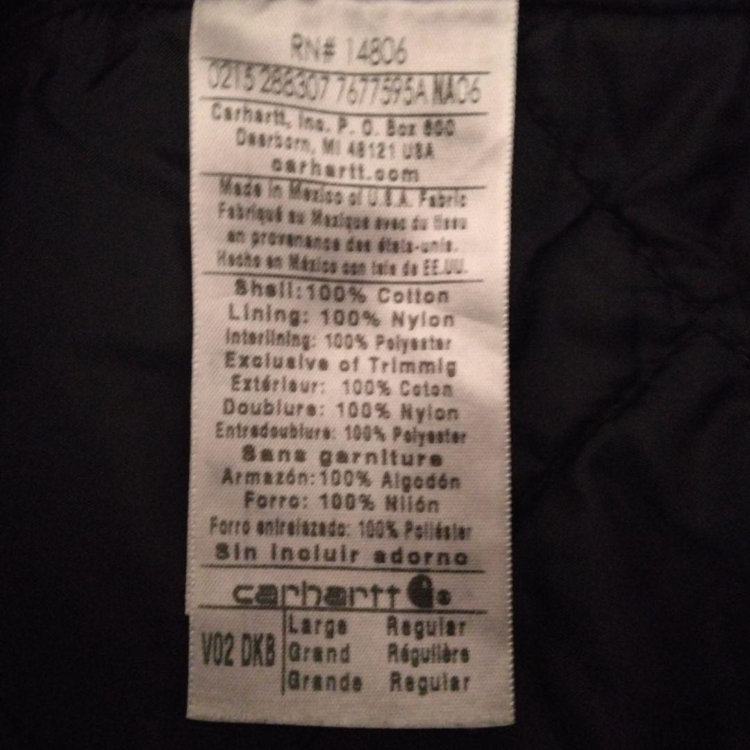 Carhartt カーハート 中綿入り ダック ベスト チョコレートブラウン