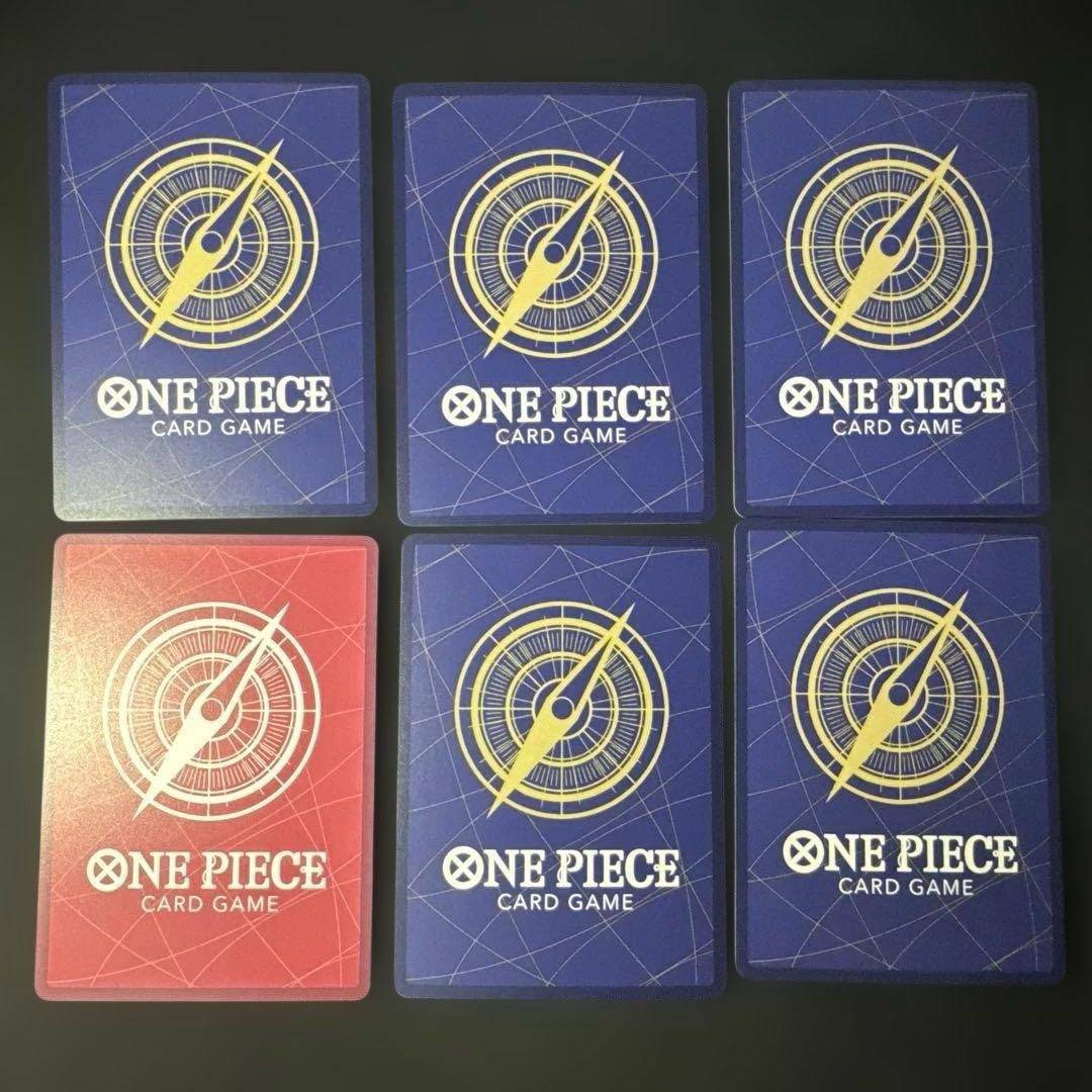 五老星 ゴッドパック 6枚セット ONE PIECEカード　パラレル
