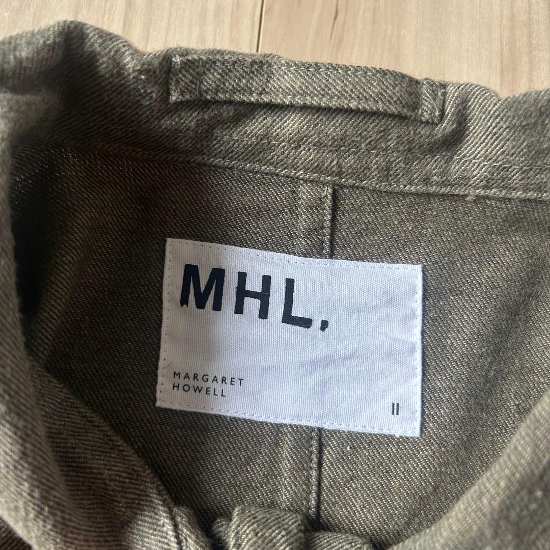 MHL. シャツワンピース COLOURED COTTON TWILL 2