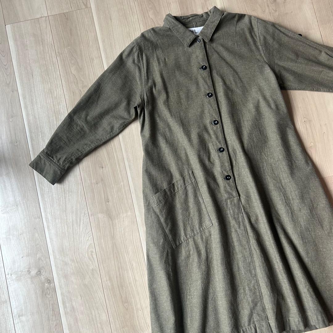 MHL. シャツワンピース COLOURED COTTON TWILL 2