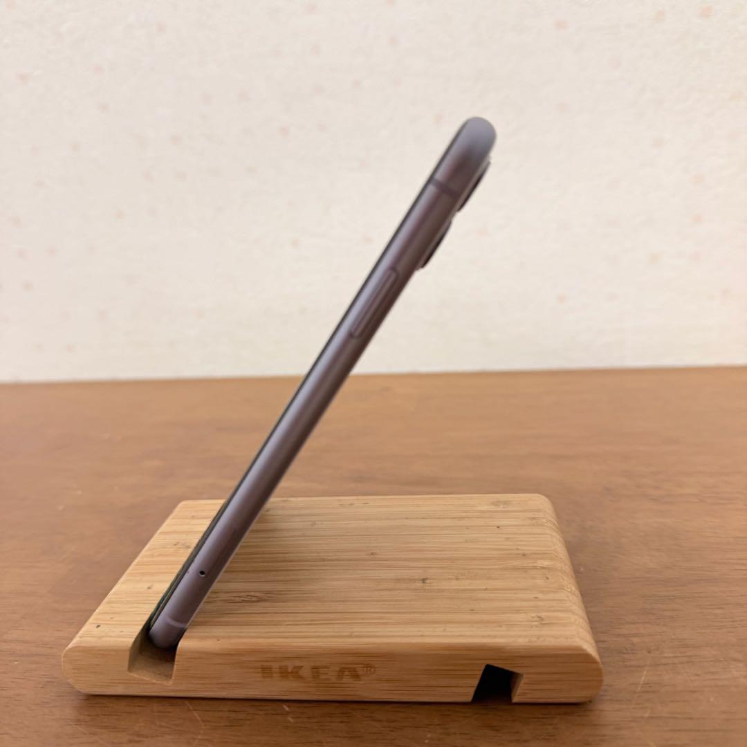 ● 美品 iPhone11 64GB パープル MWLX2J/A SIMフリー