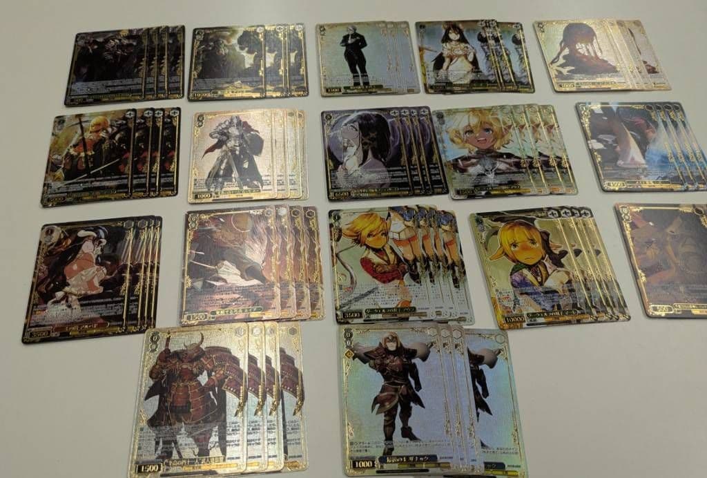 ヴァイスシュヴァルツ　原作オーバーロード　OLR 81種　4コン