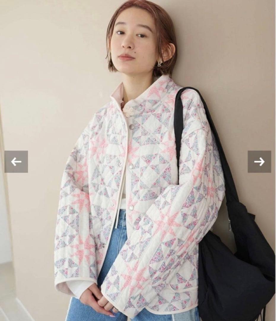 SLOBE citron. 2WAYアメリカンキルトブルゾン