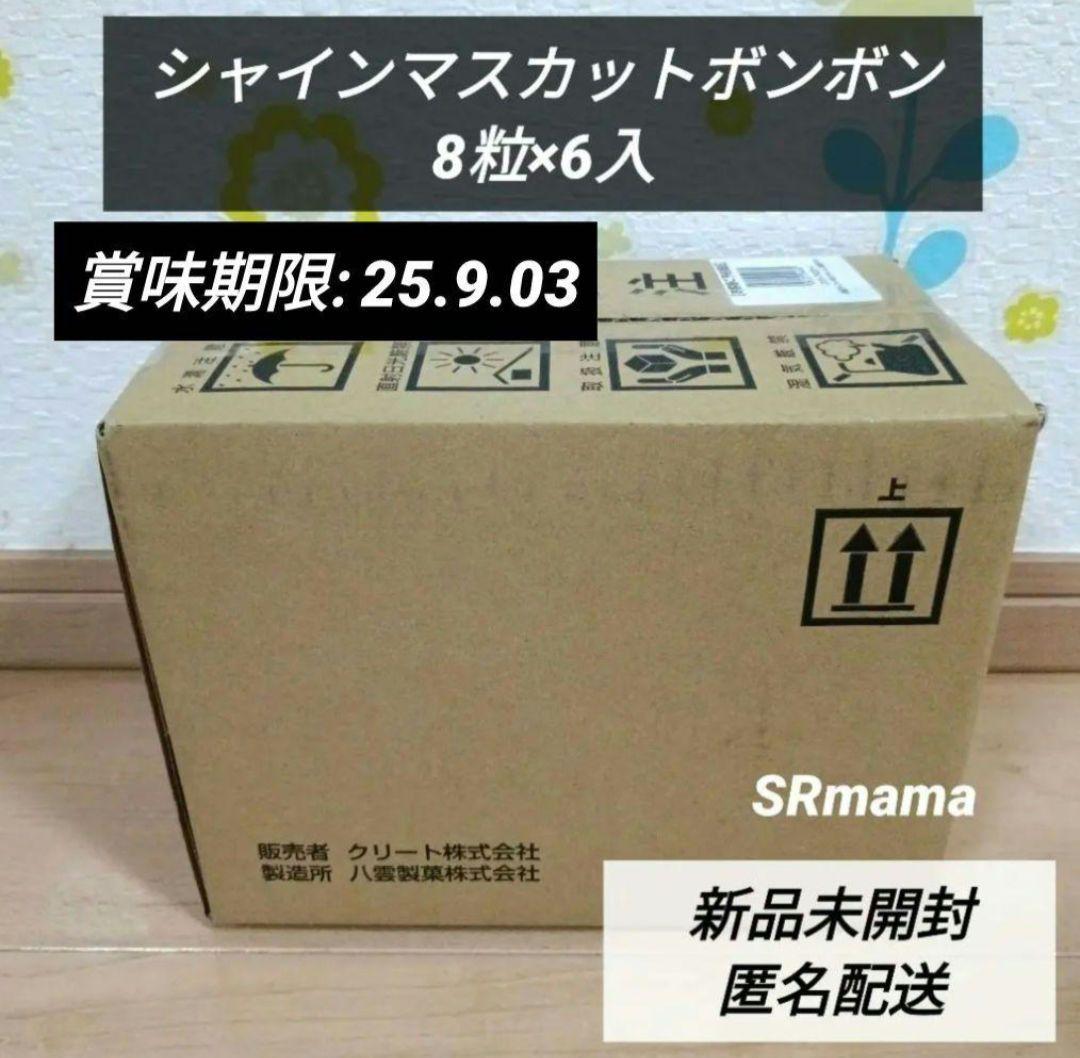 ✴新品✴箱未開封✴匿名配送✴八雲製菓✴シャインマスカットボンボン✴6袋✴