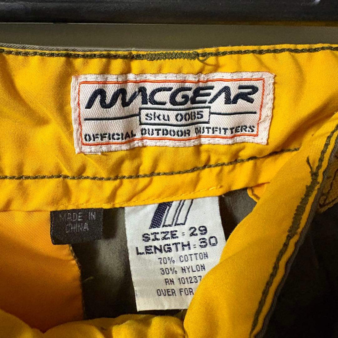 macgear rave pants カーゴパンツ Y2K レイブ　カーキ