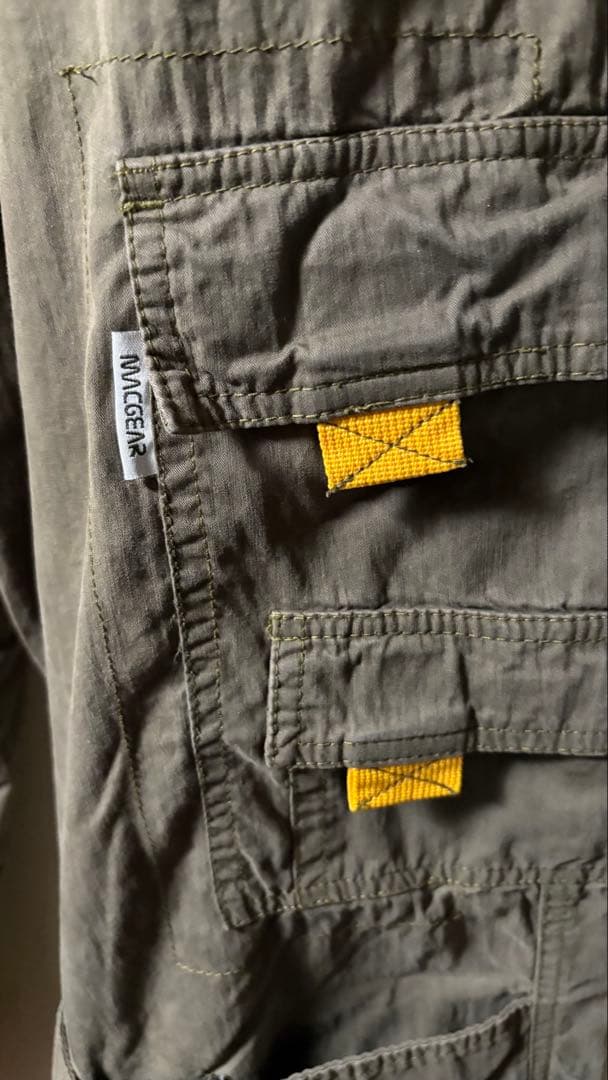 macgear rave pants カーゴパンツ Y2K レイブ　カーキ