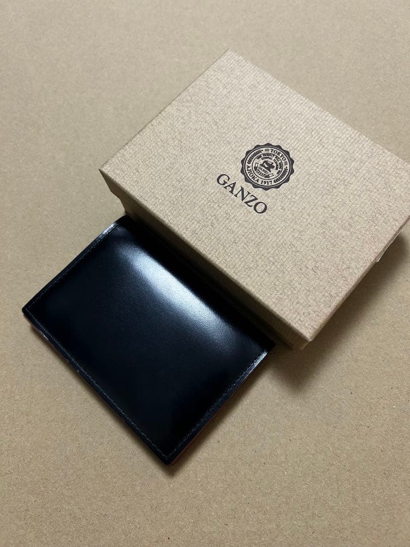 ガンゾ GANZO コードバン 名刺入れ カードケース