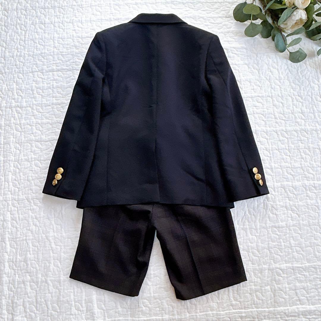 人気✨ ビームス フォーマル スーツ 120 卒園 入学 金ボタン 男の子 完品