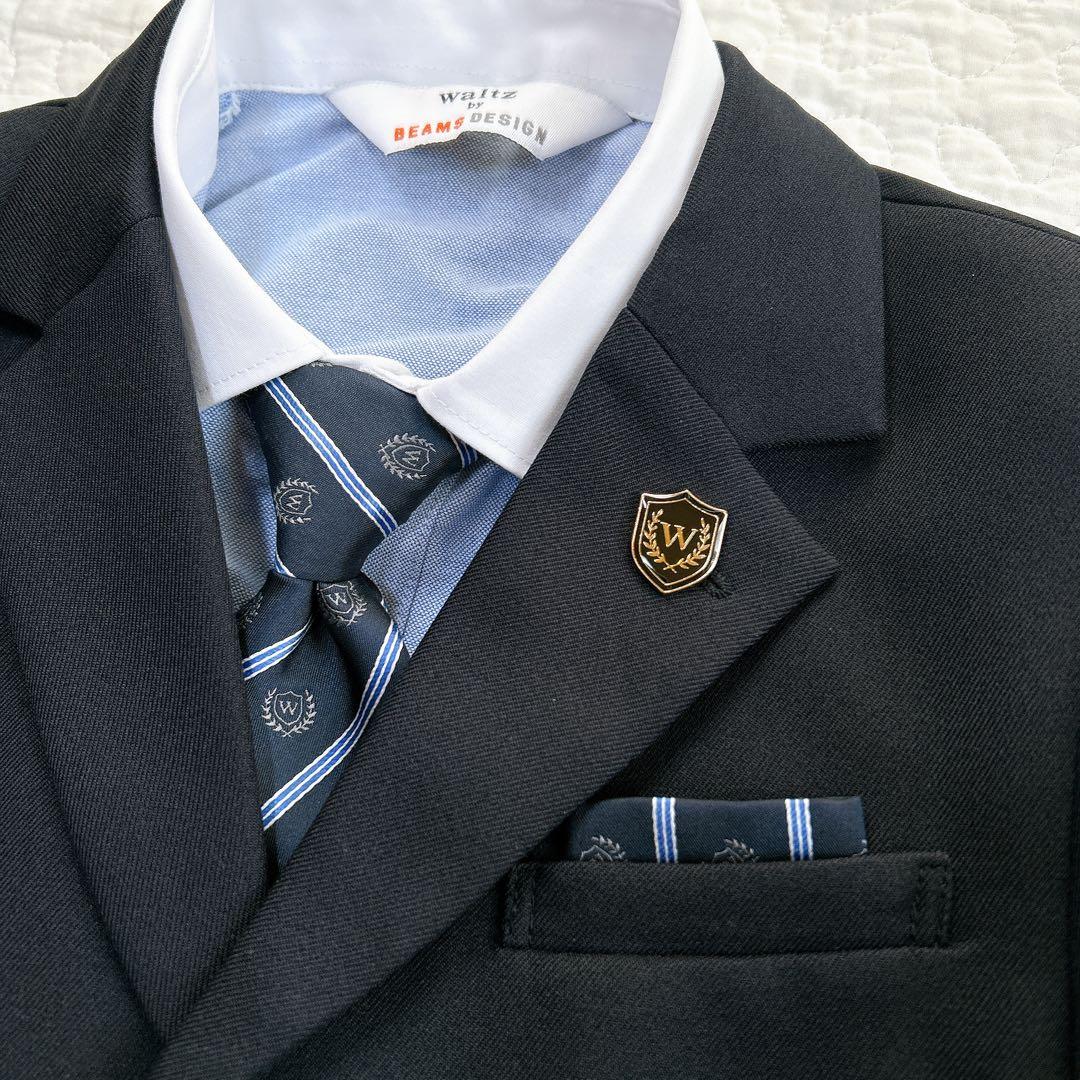 人気✨ ビームス フォーマル スーツ 120 卒園 入学 金ボタン 男の子 完品