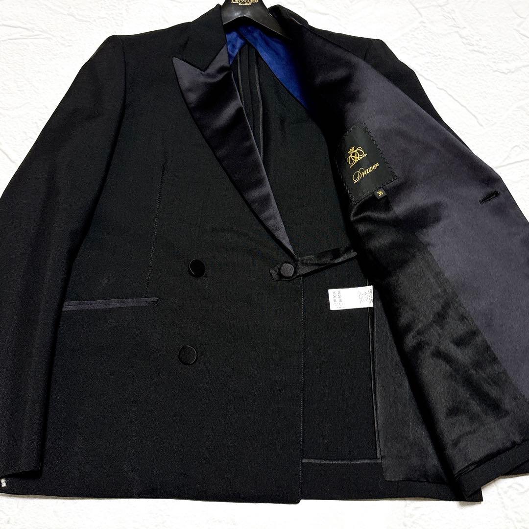 ✨美品✨ドゥロワー　テーラードジャケット　フォーマル　ダブル　ウール　シルク