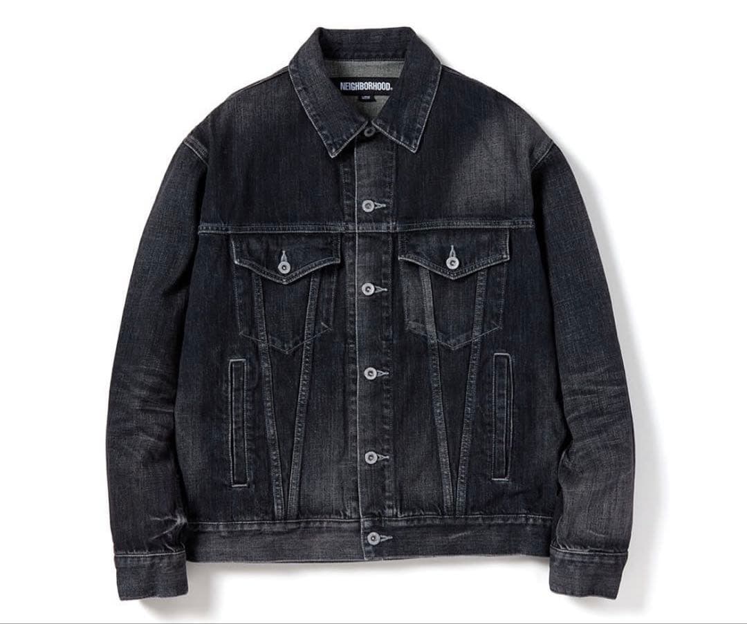 ジャケット・アウター NEIGHBORHOOD WASHED DENIM TYPE-4 JACKET