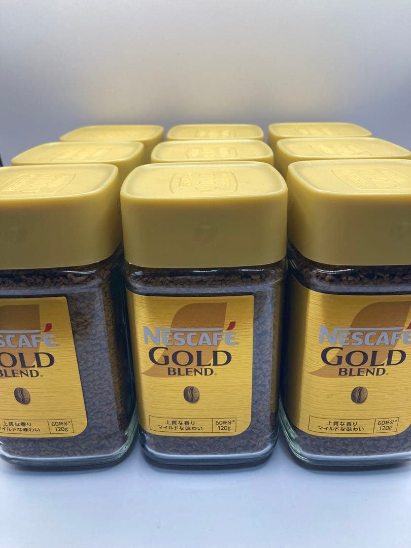 ネスカフェ ゴールドブレンド 120g×9