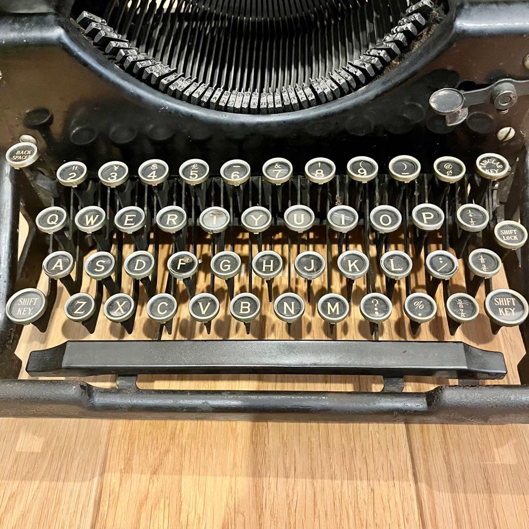 【アンティーク】アンダーウッド No5 タイプライター UNDER WOOD