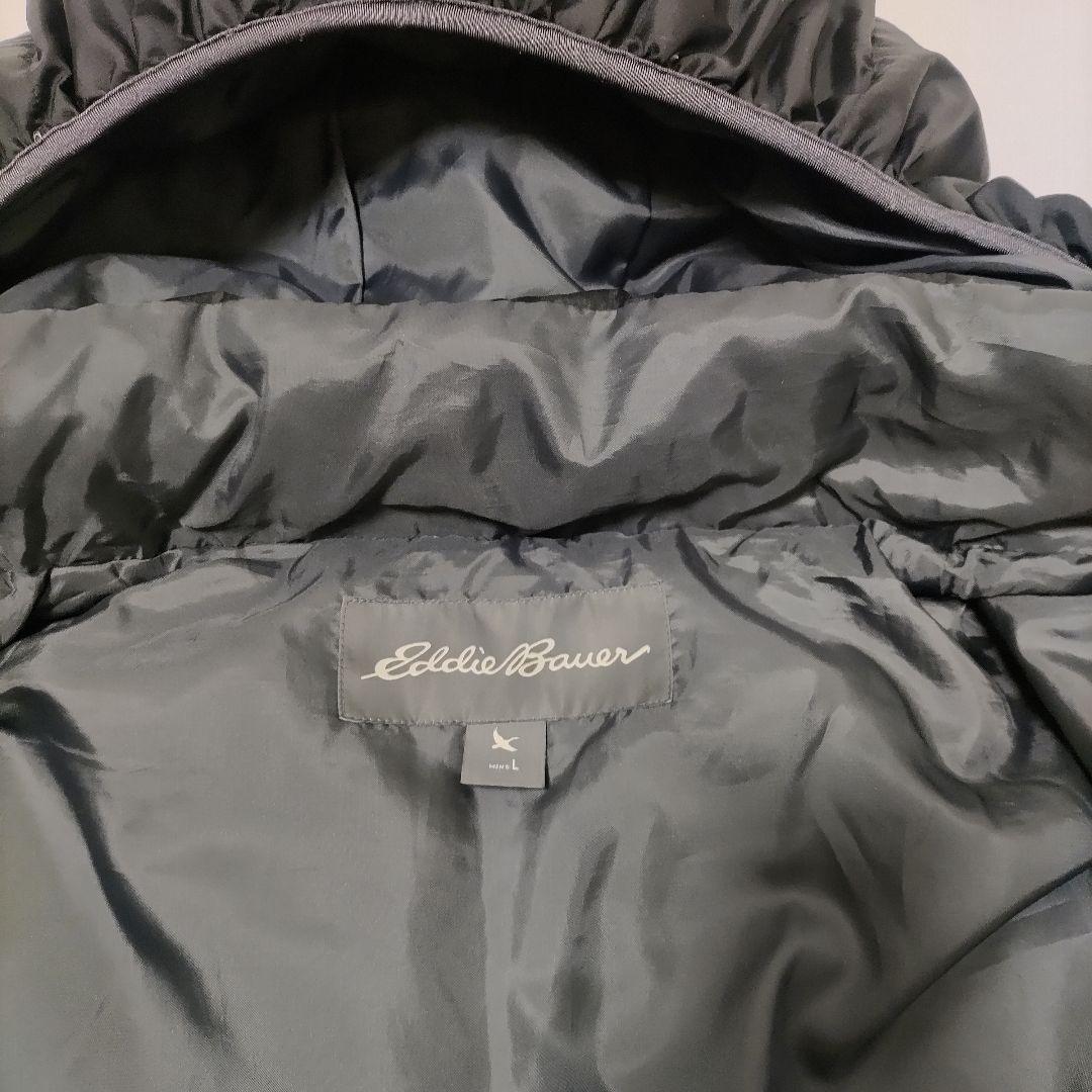 【未使用級・極美品・Lサイズ】エディバウアー ダウンジャケット 【人気の黒 】