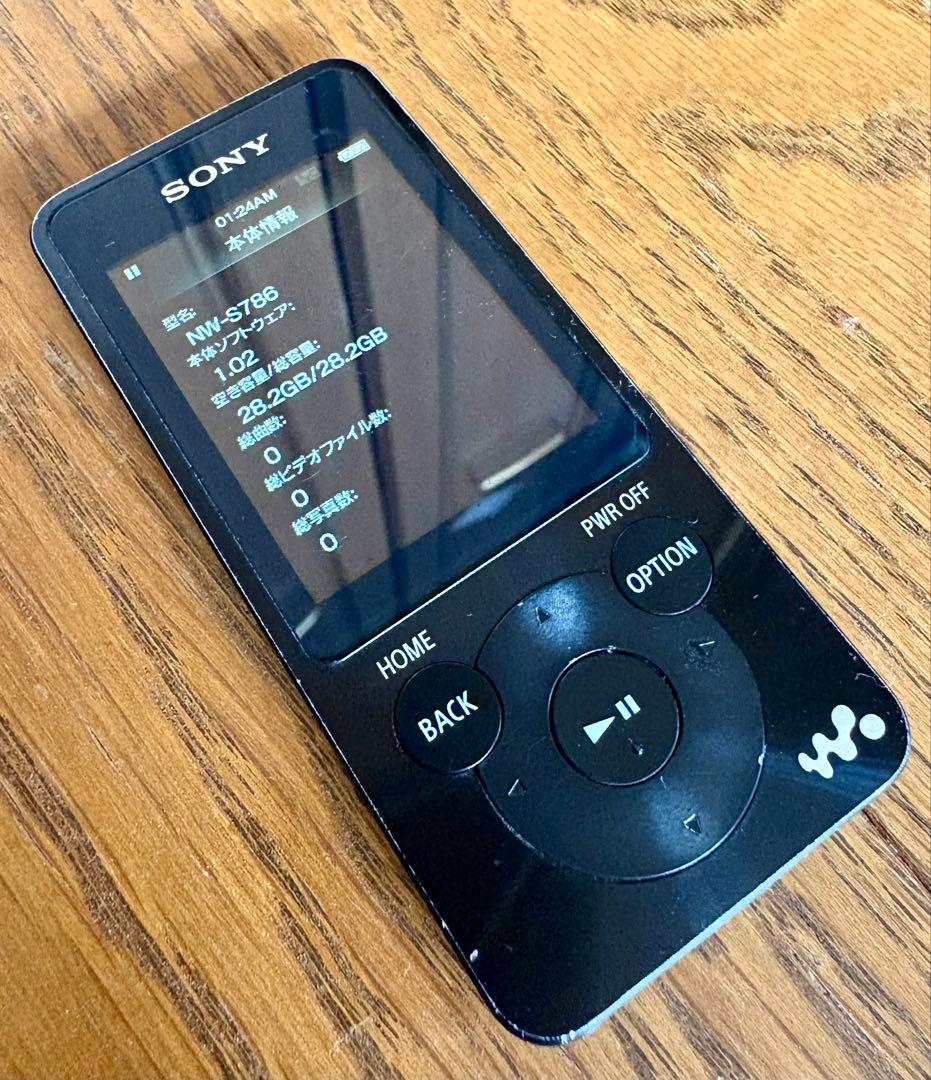 ポータブルプレーヤー SONY WALKMAN NW-S784 NW-S785 NW-S786