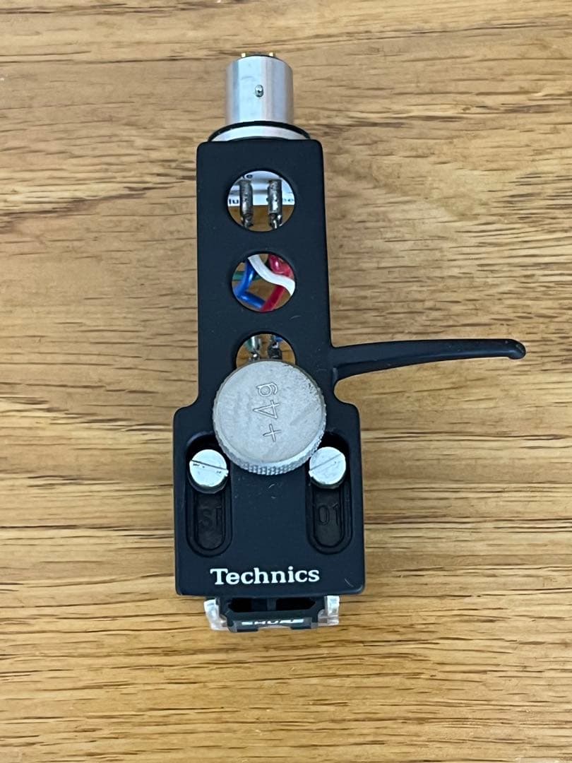 SHURE カートリッジ M44G Technics ヘッドシェル 追加ウェイト