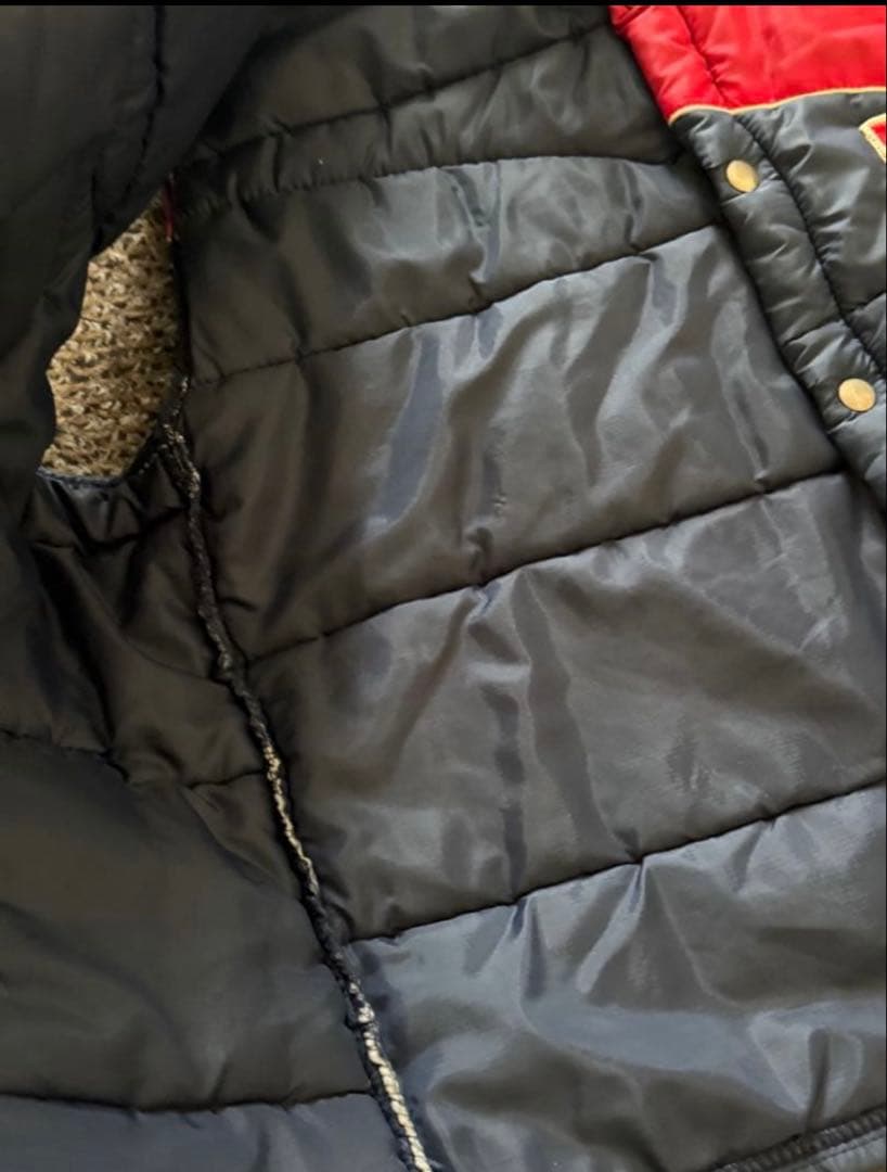 champion×carquest ダウンベスト