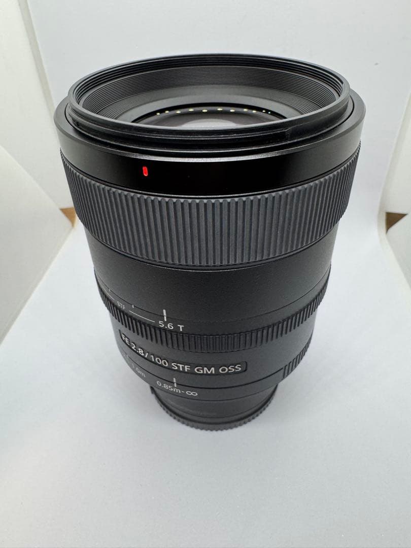 極美品　sony FE100㎜F2.8STF GM OSS レンズ