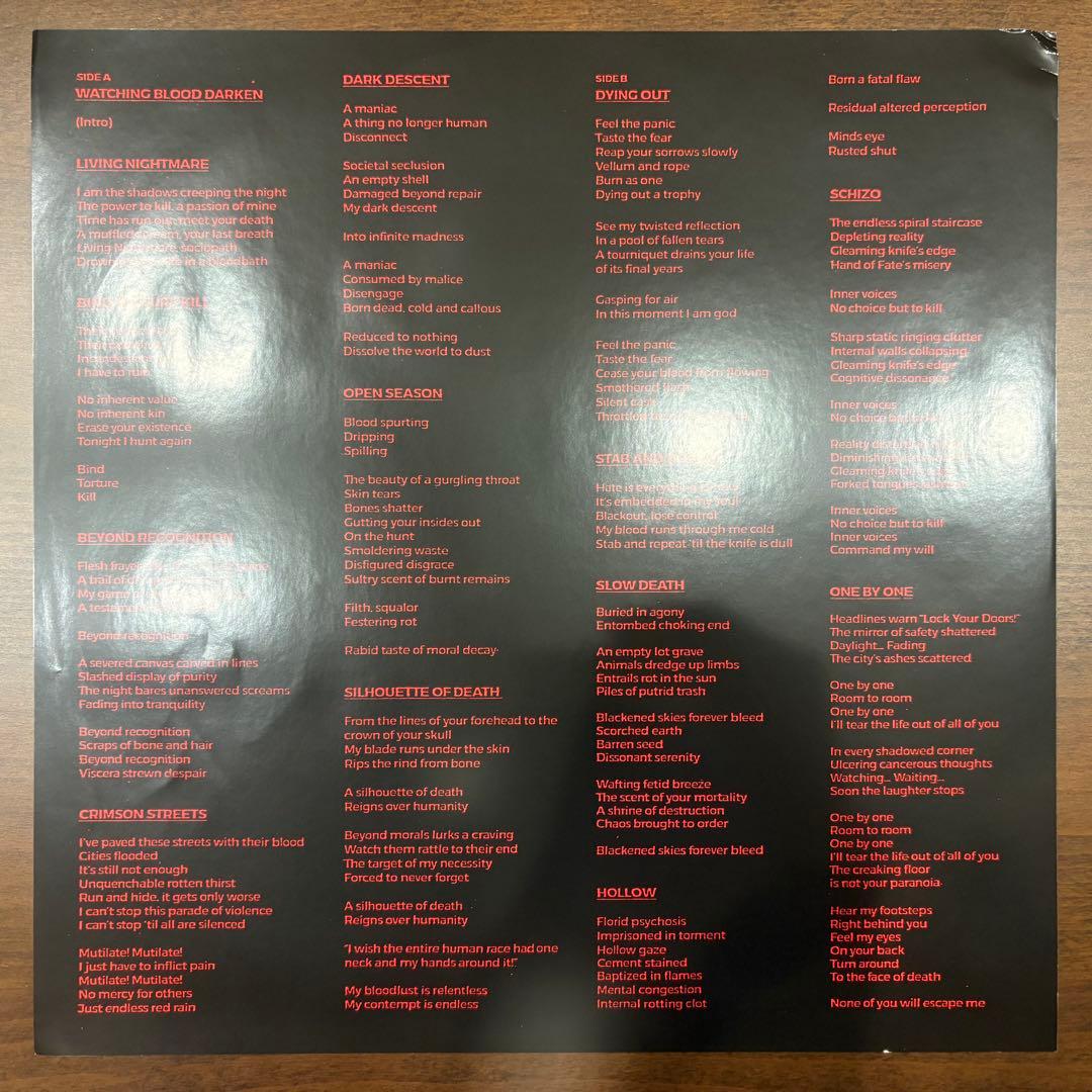 City Hunter Deep Blood USオリジナル ピクチャーディスク