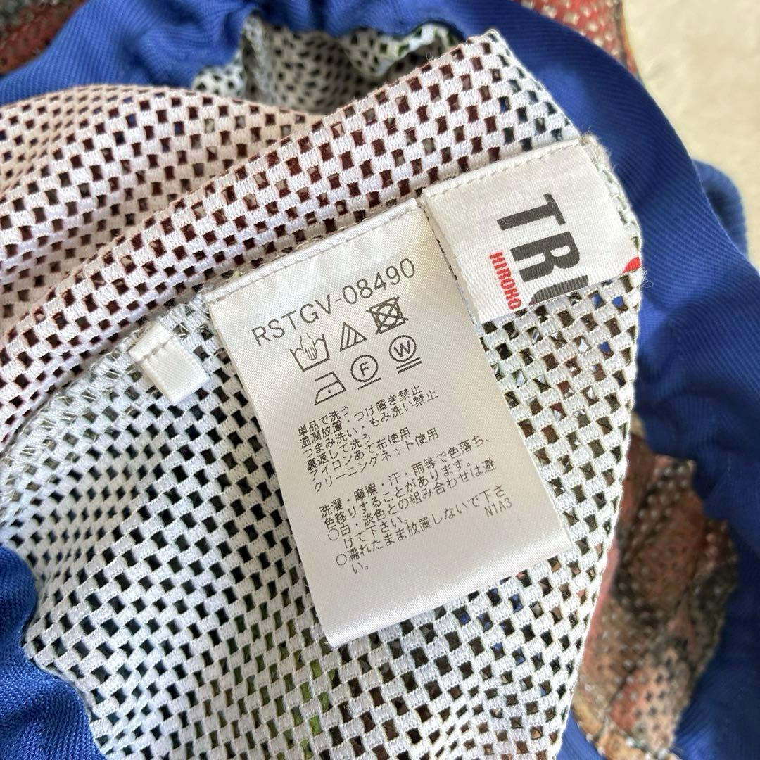 TRUNK HIROKO KOSHINO アートプリントメッシュデザインブルゾン