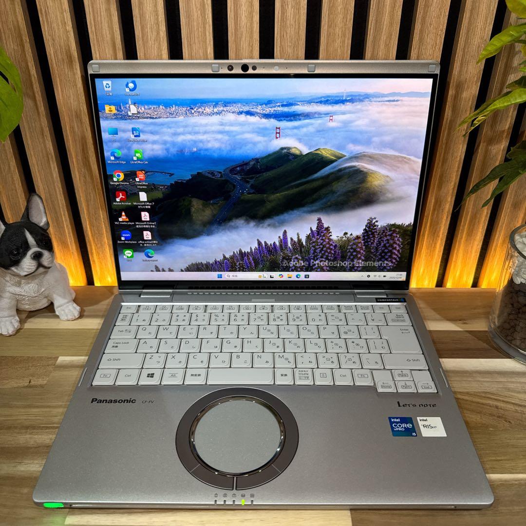 希少タッチパネル式‼️Let's note FV1☘️メモリ16GB☘ノートパソコン