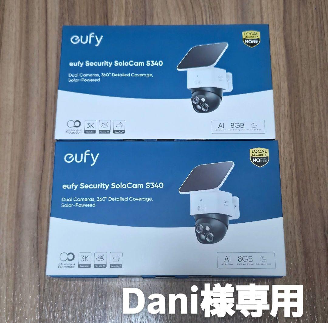 【新品未使用】Anker防犯カメラeufySecuritySoloCamS340