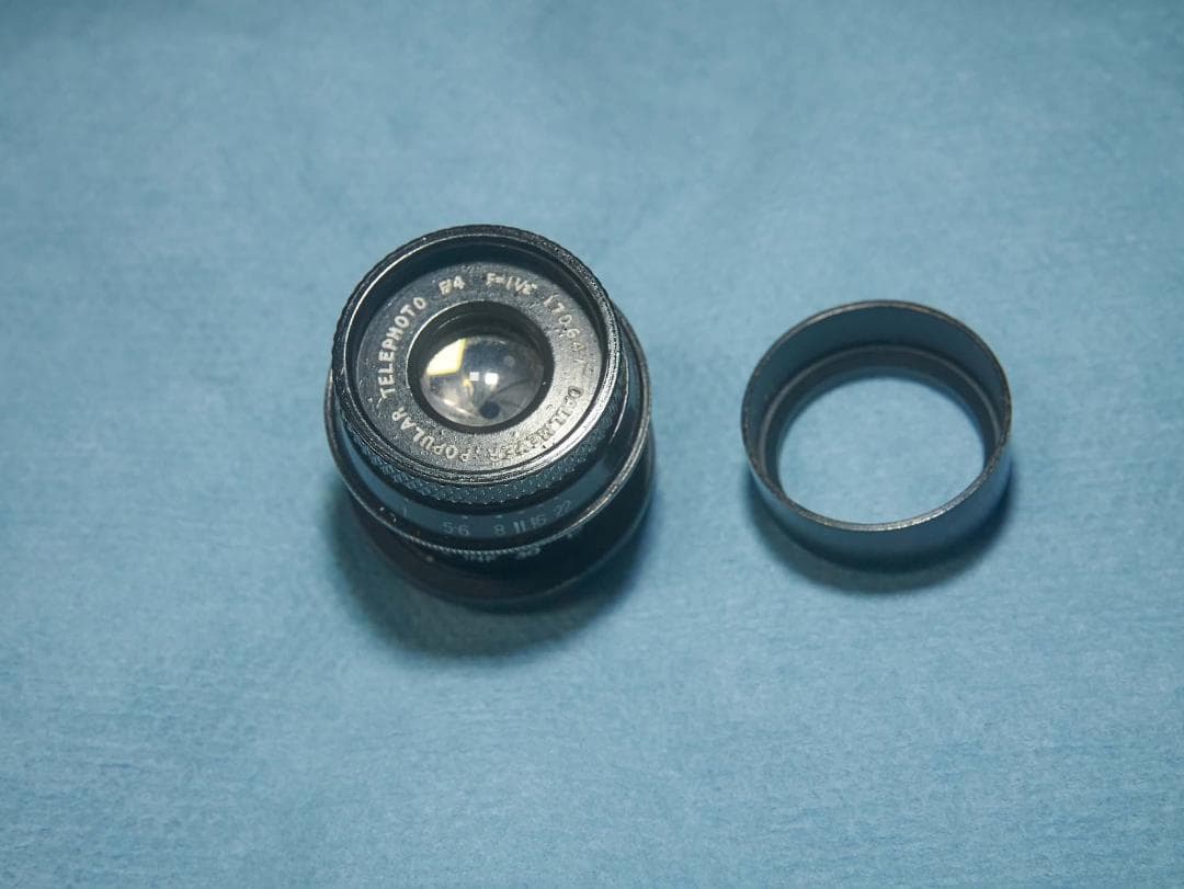 レア　滲みレンズ　ダルメーヤー 38mm　F4 C-マウント シネレンズ