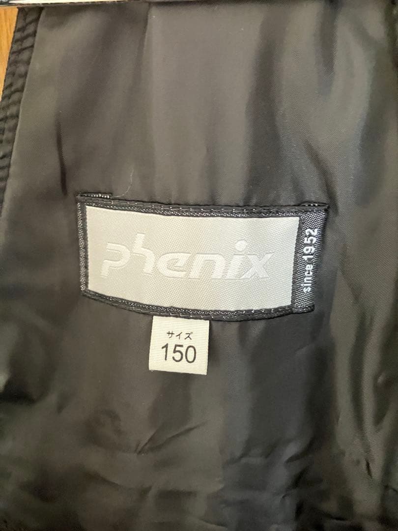 スノーウエア　上下セット 150cm フェニックス　緑×黒