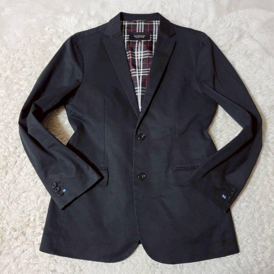 美品✨ BURBERRY BLACK LABEL テーラードジャケット 黒 L